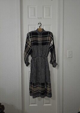 Vintage John Henry Plaid Dress